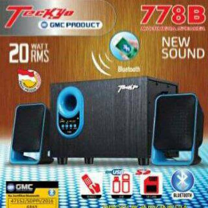 Speaker bluetooth  memory usb teckyo 778B