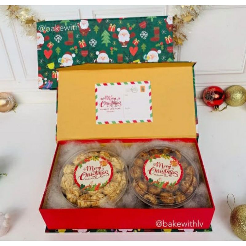 

Parcel Natal isi 2 Toples Cookies