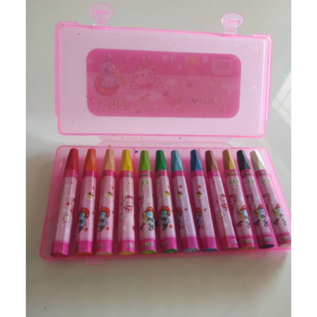 

CRAYON CRAYONS OIL PASTEL 12 WARNA VGEN V-GEN MURAH MERIAH