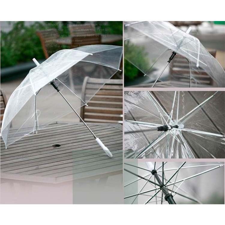 Payung Transparent Gaya Jepang Trend di Tokyo PVC 8 Bone 94cm Stylish simplicity Bubble Deep Dome Umbrella Transparent Umbrella Girl Mushroom Umbrella clear bubble umbrella Fashion Transparent Clear Bubble Dome Shape Umbrella Outdoor Windproof Umbrellas