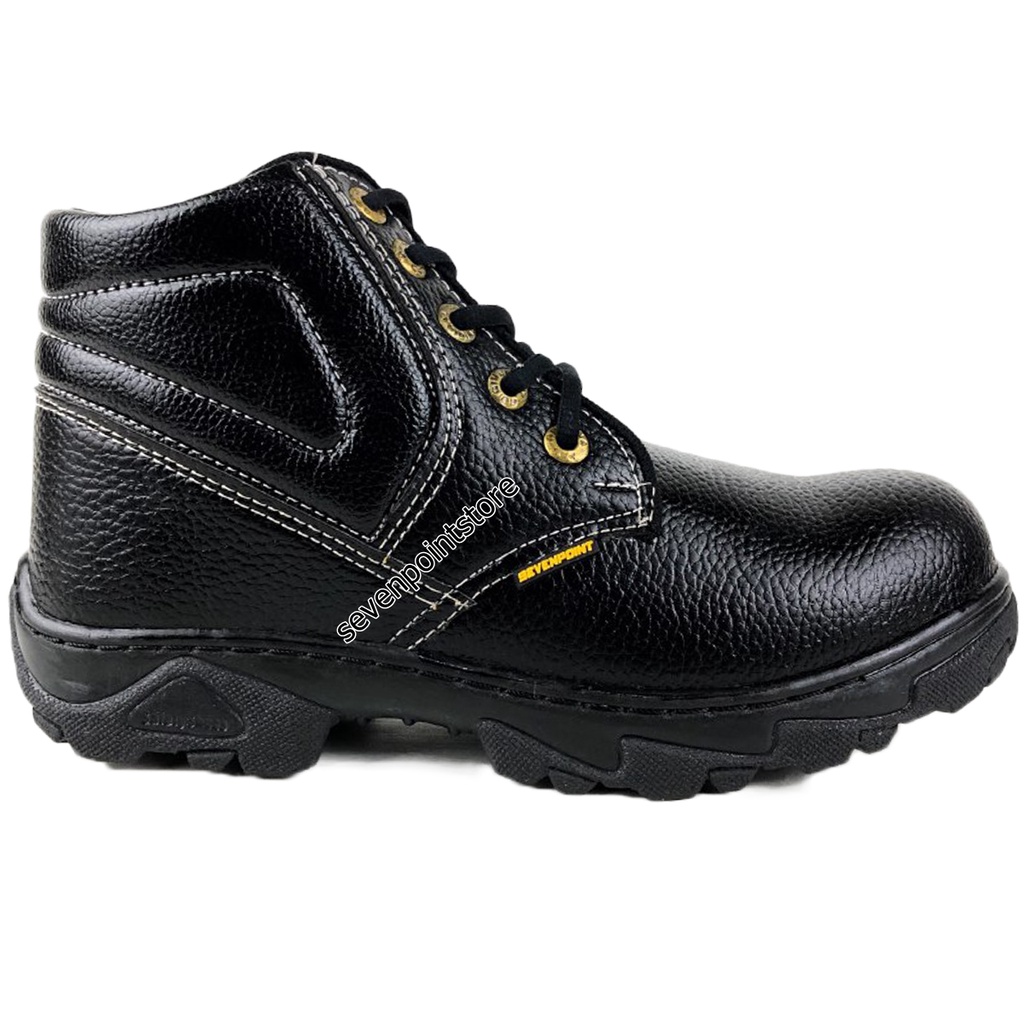 Sepatu Safety Boots Original Septi Kerja Sefty Shoes Spatu Proyek Lapangan Ujung Besi Baja Pria