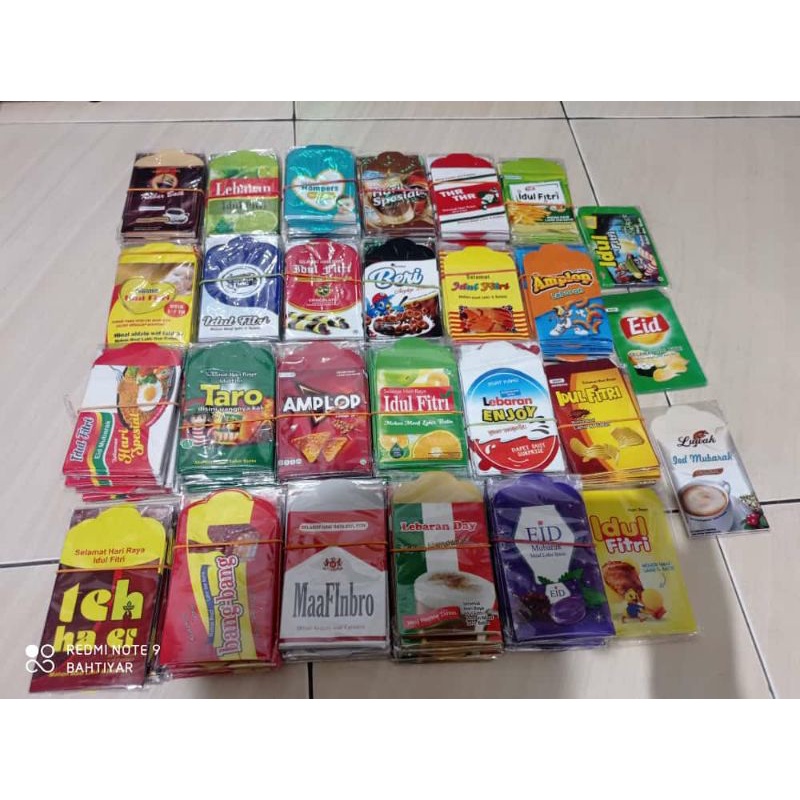 

AMPLOP LEBARAN UNIK - BUNDLING 3 PACK