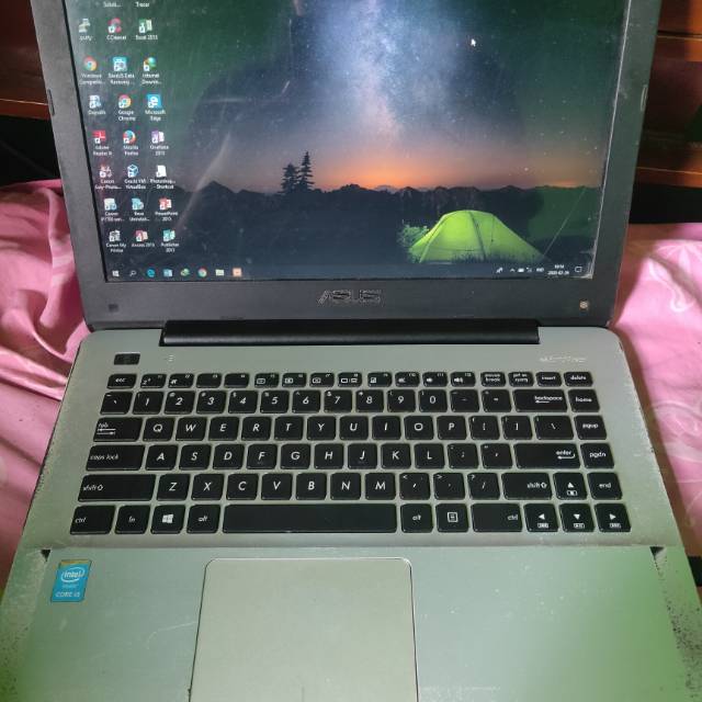 Laptop murah ASUS X455L CORE I3 RAM 2GB HDD 500GB | Shopee