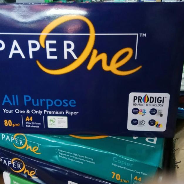 

☁ Kertas HVS A4 80 gram PaperOne ✪