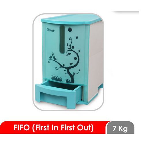 Cosmos RIce Box PUNDI 007 Tempat Penyimpan Beras 7Kg 007-PUNDI