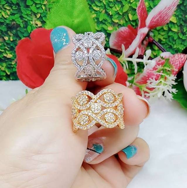 Cincin full permata A 45-47