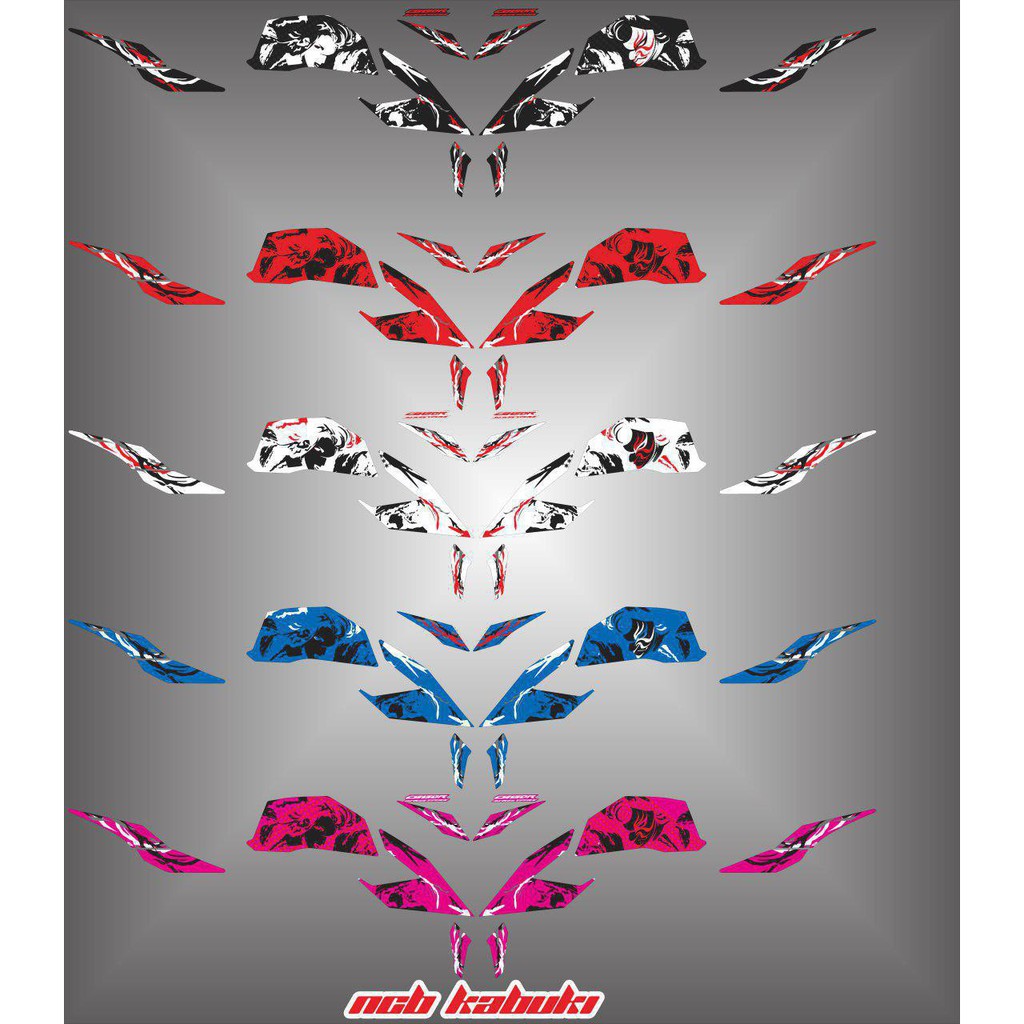 Striping cb 150 r 2016-2019 - Stiker Decal new cb150R nbc kabuki