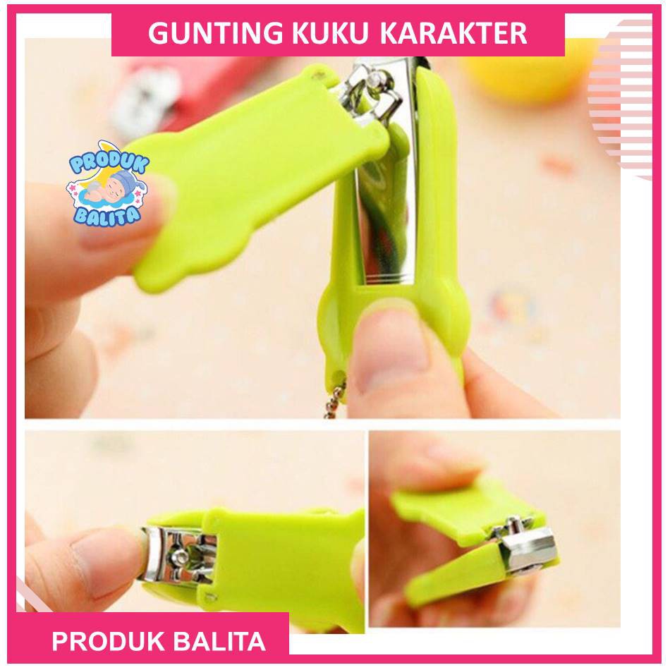 Gunting Kuku Mini Karakter Motif Lucu Terlaris