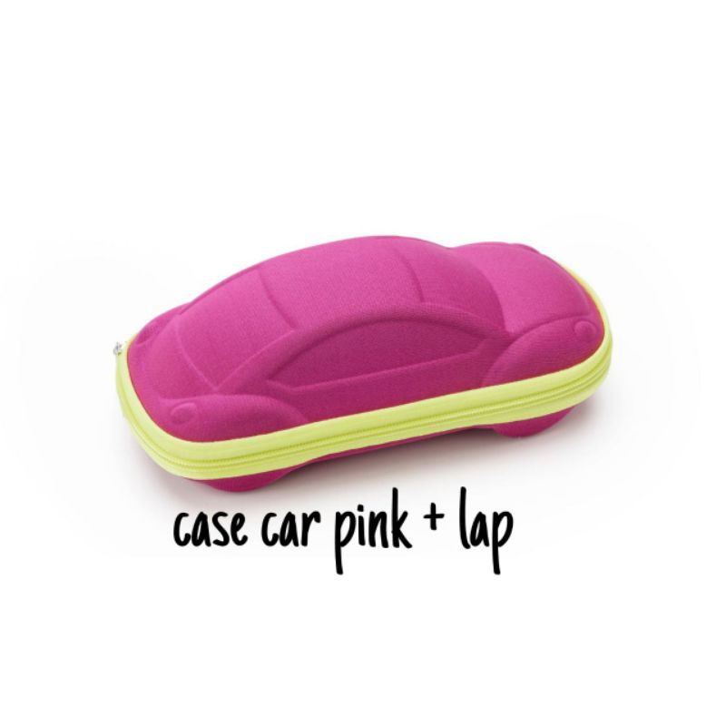 KACAMATA ANAK ANTI RADIASI GADGET COMPUTER LAPTOP HP BLUERAY BLUE LIGHT + UV PROTECTION-Case kacamata pink