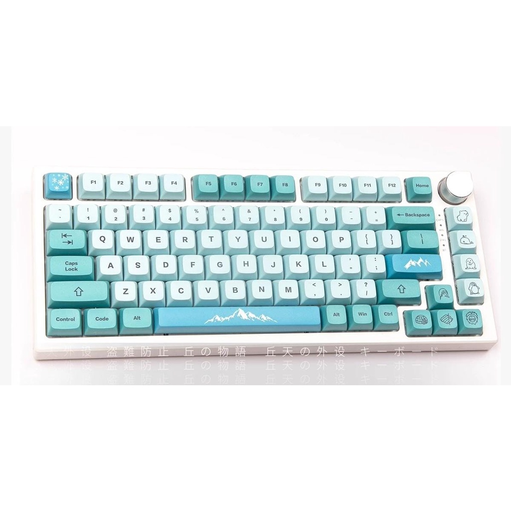 KEYCAPS ICE MOUNTAIN THEME - XDA PROFILE PBT