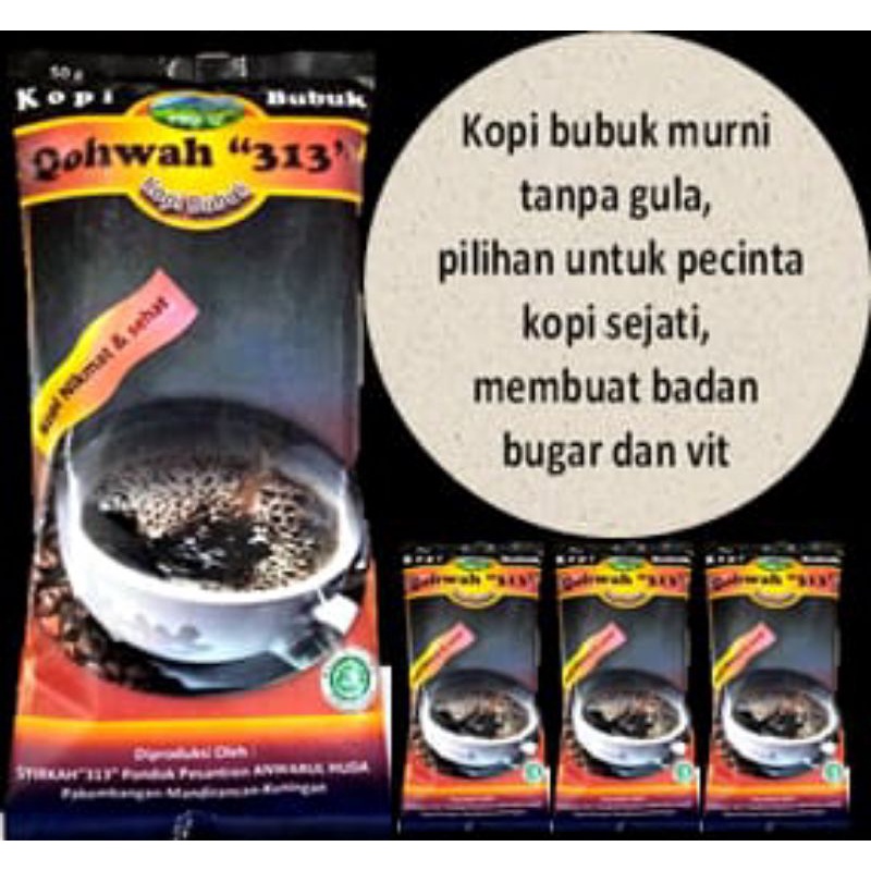 kopi bubuk QOHWAH 313