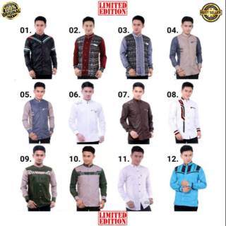 Baju koko pria azzahir lengan panjang kualitas terjamin Baju koko pria azzahir lengan panjang kualitas terjamin