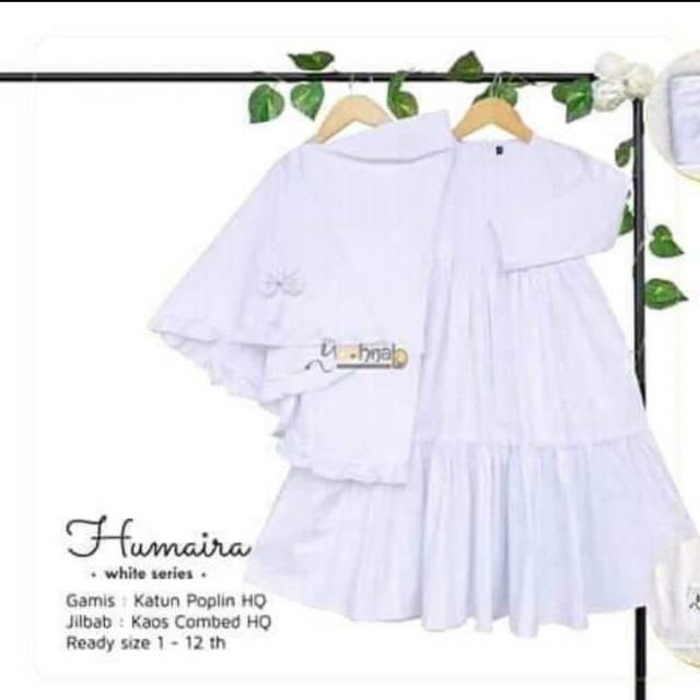 HUMAIRA syari kids(xs,s,m,l)