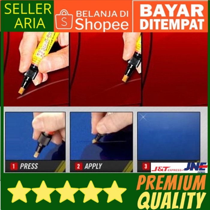 

PENGHILANG BARET MOBIL SPIDOL MULTI WARNA PEN ANTI STRATCH BODY REPAIR CAR CAT OLES COMPOUN KOMPON