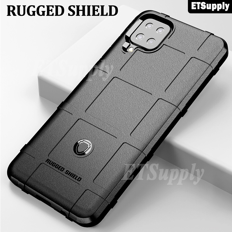 For Samsung Galaxy M33 Case Military Protect Rugged Shield Silicone Trunk Cases for Samsung Galaxy M