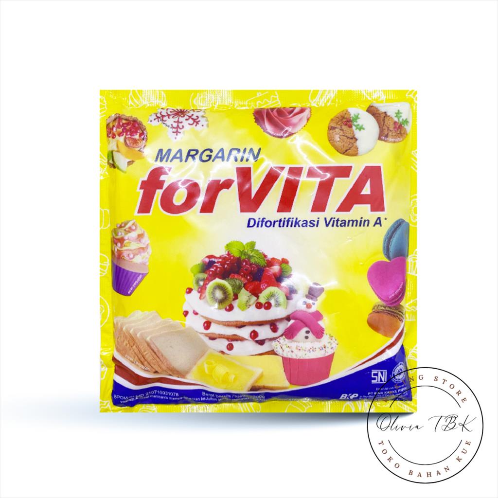 

Margarine Mentega Forvita Sachet Serbaguna 200 Gram