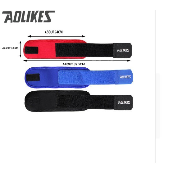 SUPPORT BRACE WRISTBAND AOLIKES ORIGINAL WRIST STRAP GYM DEKER TANGAN