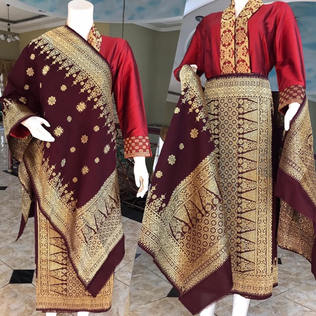 SONGKET PALEMBANG CANTIK MANIS GEBENG BERLIAN