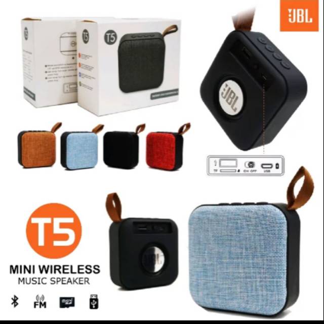 Speaker Bluetooth J Mini Speaker Wireless J Mini T5