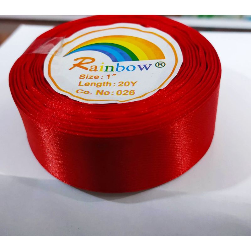 

Pita Merah Ukuran 2cm Per Roll