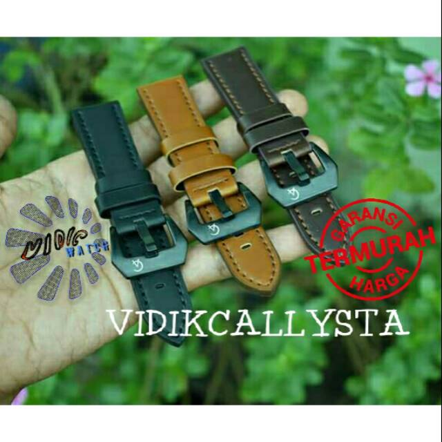 STRAP TALI JAM ALEXANDRE CHRISTIE AC 22 24 26 KULIT FREE PEN SPRING BARS