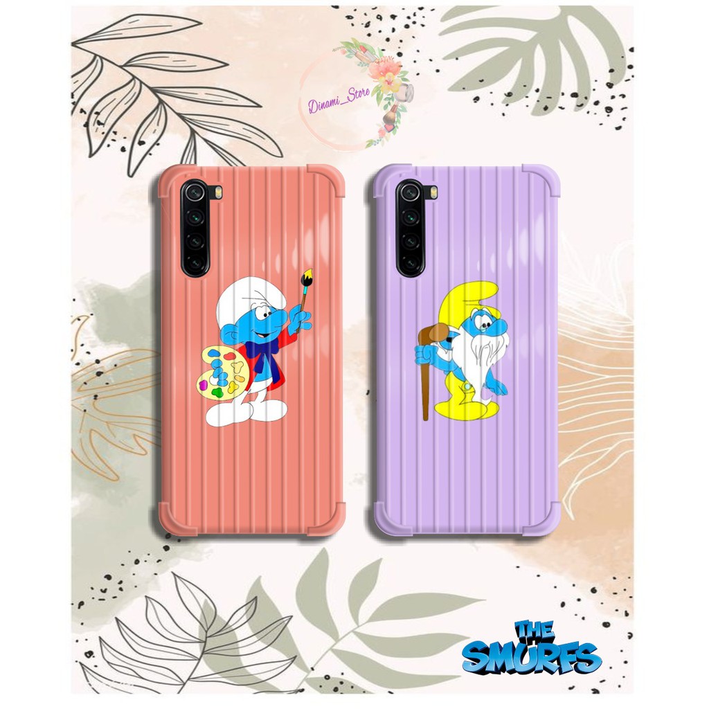 softcase The smurfs Oppo A3s A1k A5 A9 2020 A7 F9 A5s A31 A52 A92 A37 A53 A83 F1s F11 PRO DST225