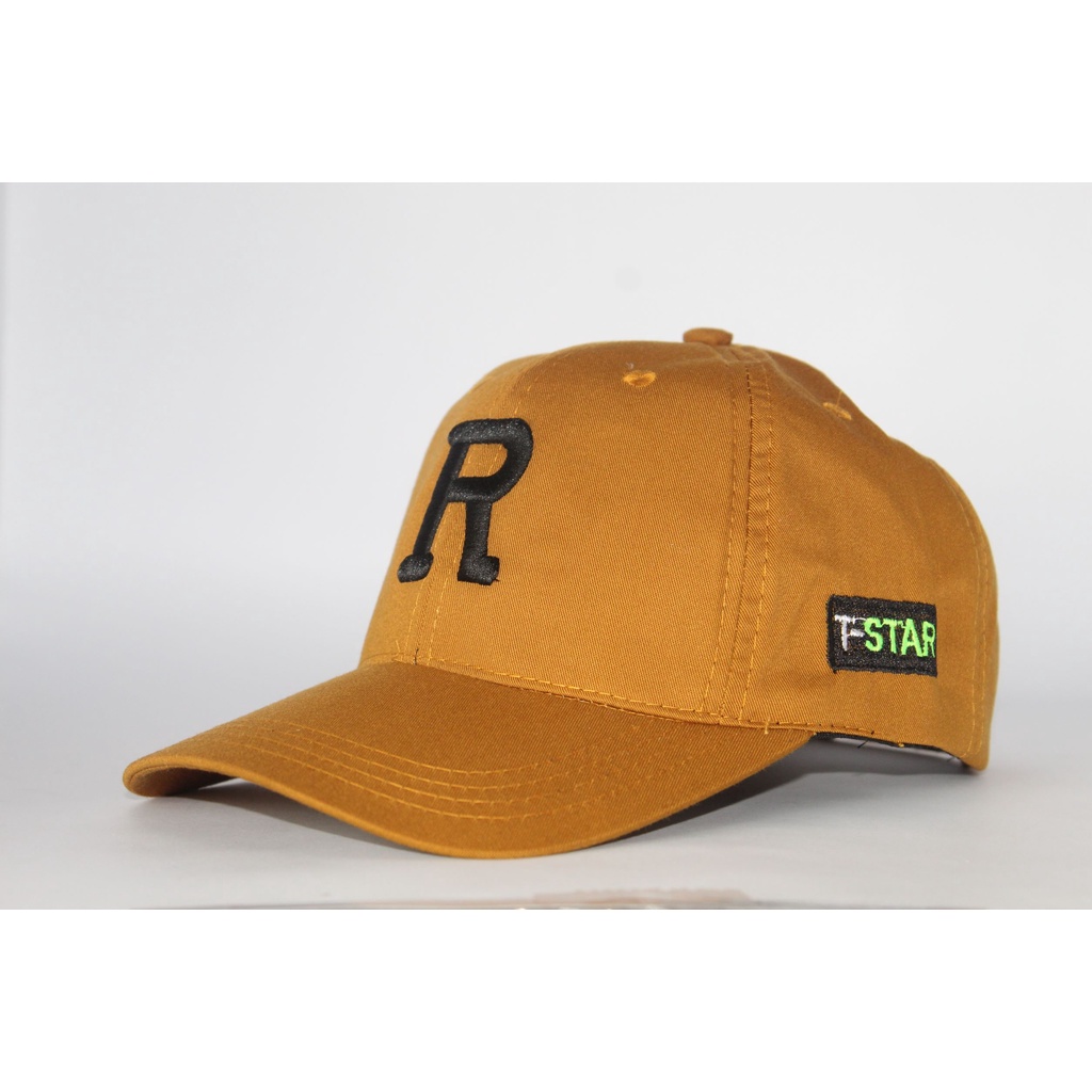 Topi BASEBALL HURUF INISIAL R/Topi Pria Wanita/Topi model Terbaru