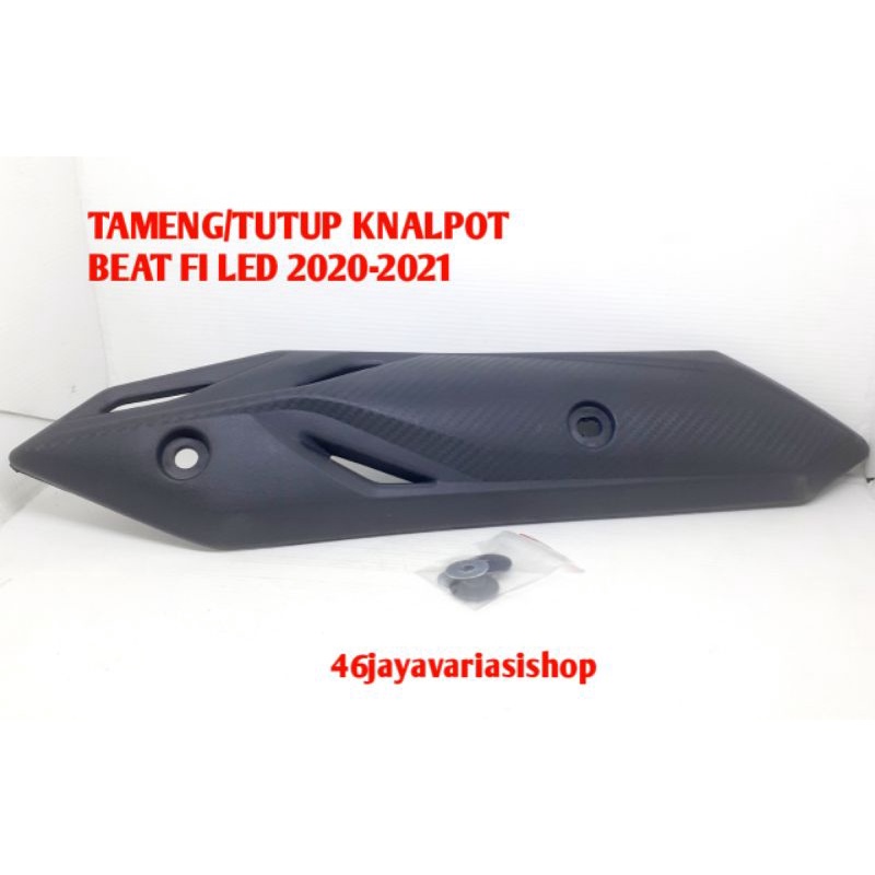 TAMENG KNALPOT TUTUP KNALPOT BEAT FI LED/BEAT STREET LED 2020-2021