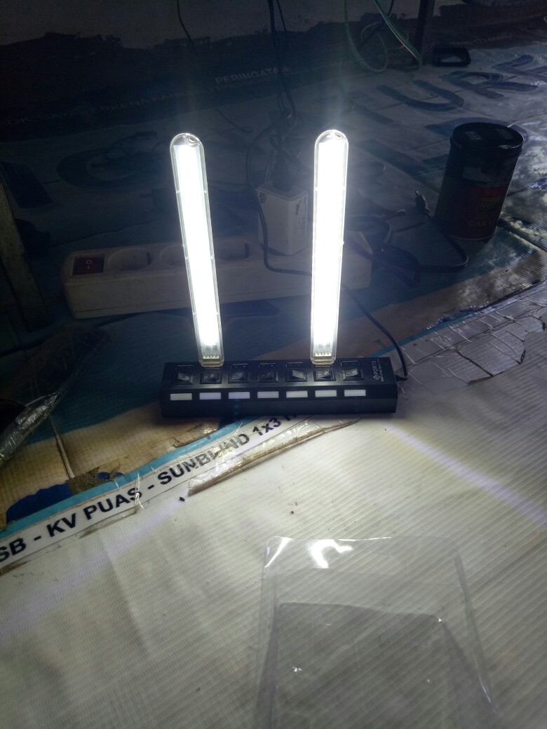 Lampu Tidur 24 Led 12w Usb 5v Portable My