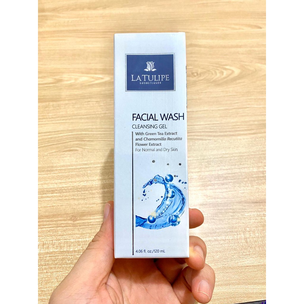 Jual LA TULIPE FACIAL WASH CLEANSING GEL 120 ML Shopee Indonesia