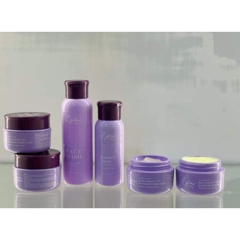 ✨NURMI-STORE✨EGLOW PLATINUM/SKINCARE BPOM/SKINCARE AMAN MURAH/Paket perawatan wajah murah-2