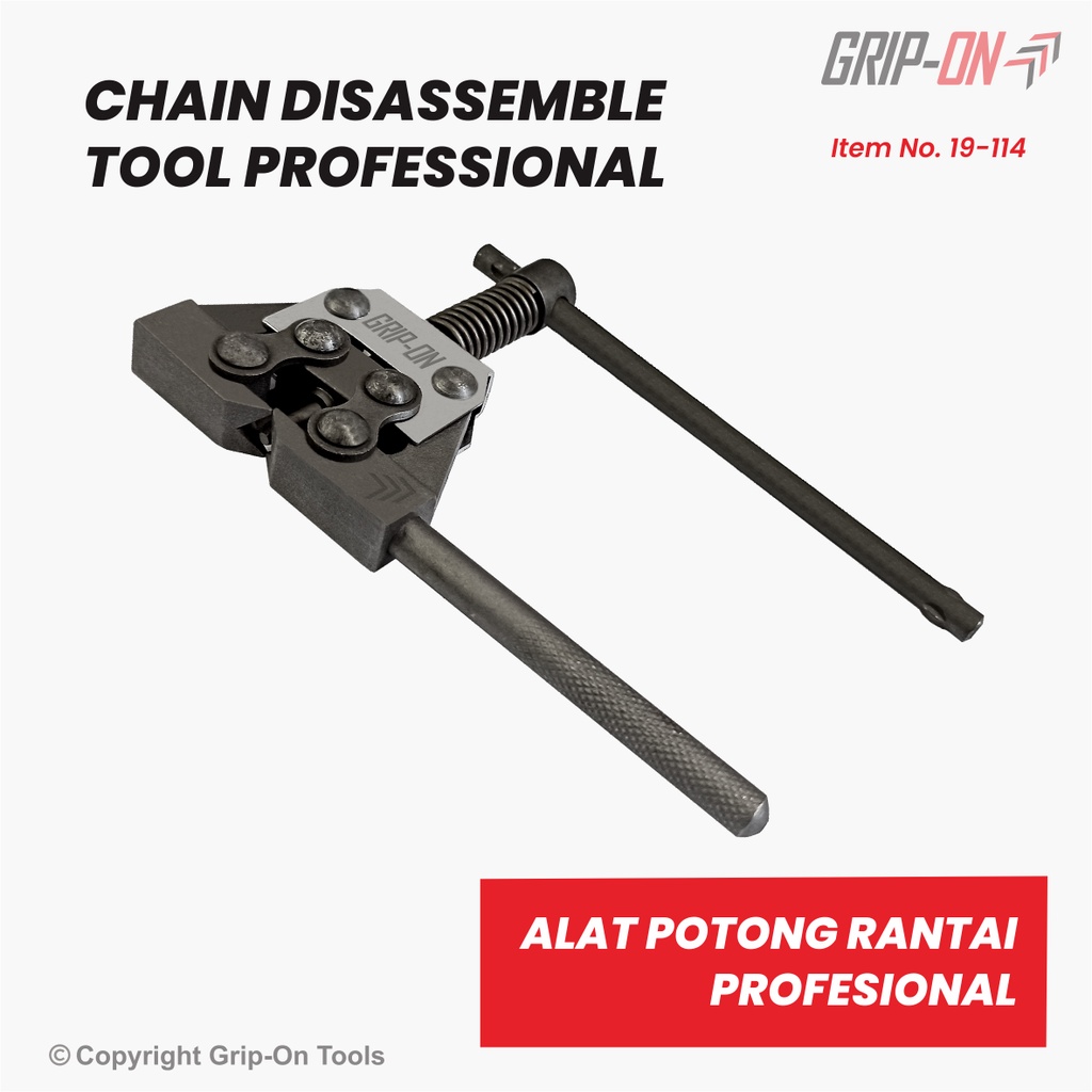 Grip-On Chain Disassemble Tool Professional Pemotong Rantai Profesional Chain Cutter Chain Remover P