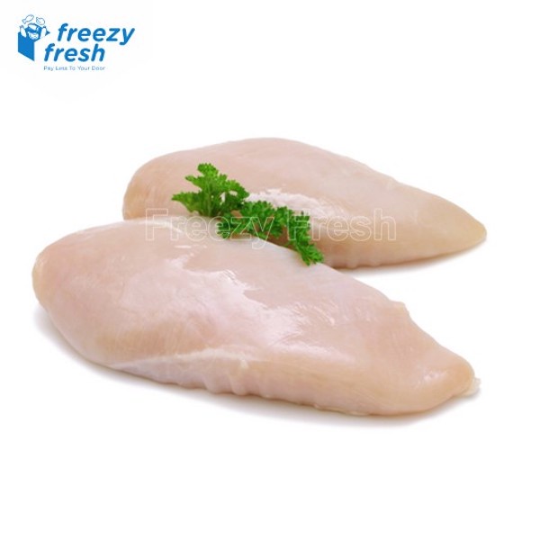 

Dada Ayam Fillet (Chicken Breasts Fillet) - Boneless Tanpa Kulit / Fresh / Vacumm Pack