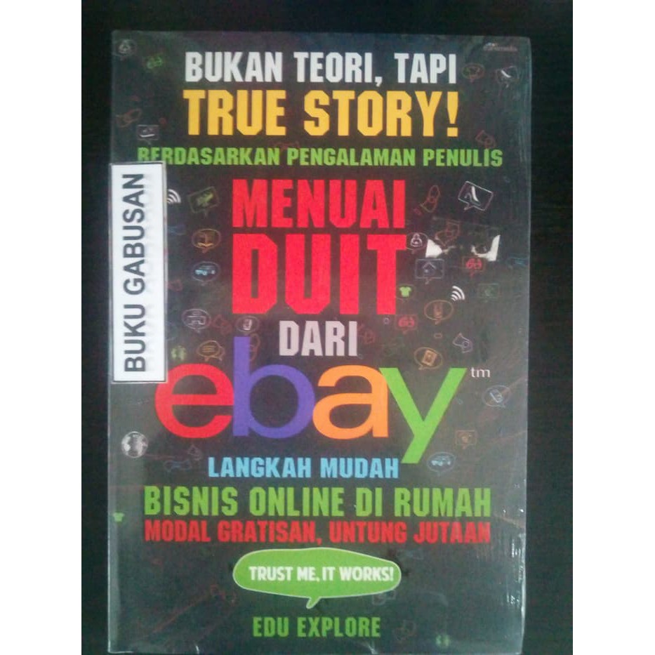 BUKU MENUAI DUIT DARI EBAY /TRANSMEDIA rz
