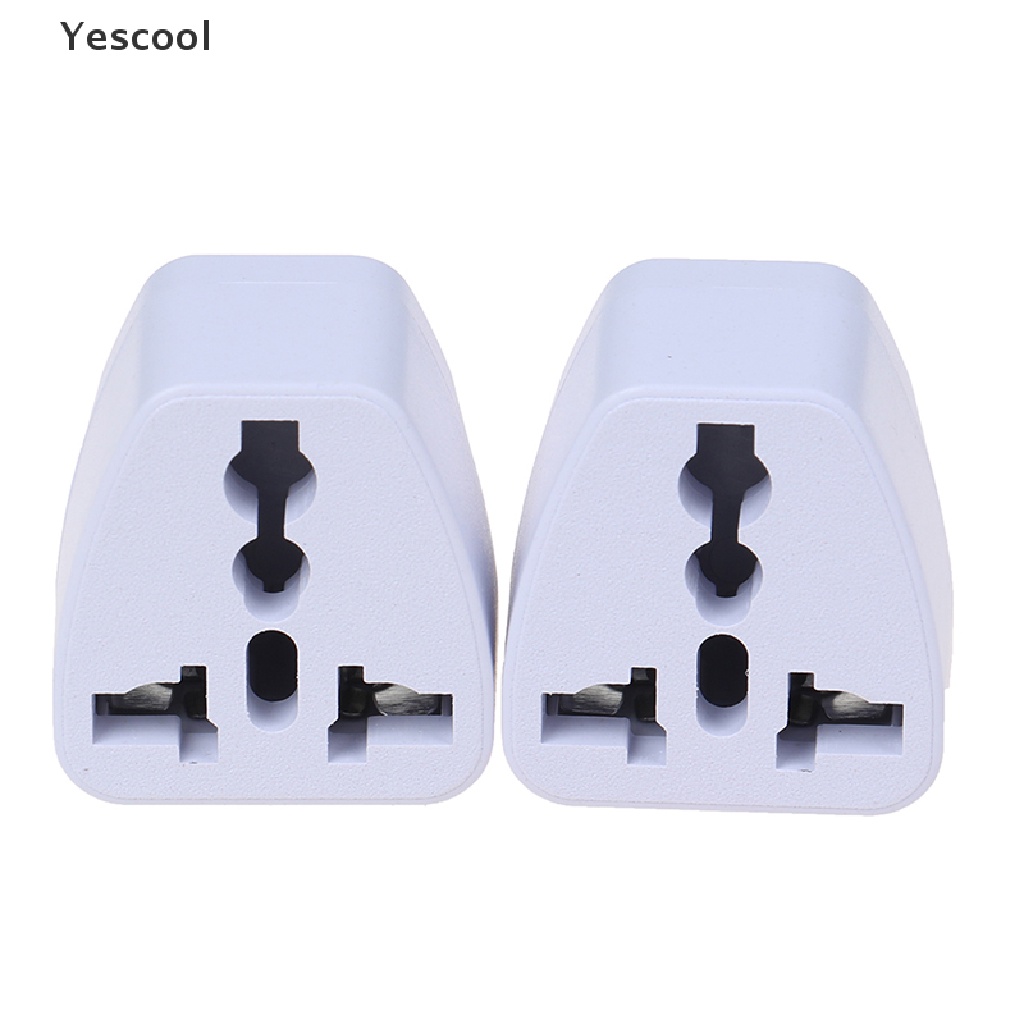 Yescool Adapter Konverter Outlet Power Plug Euukau Ke US USA AC Universal Untuk Travel