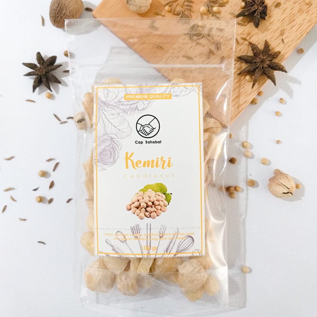 100gr Kemiri / Candlenut  / Rempah / JSR100% PREMIUM QUALITY