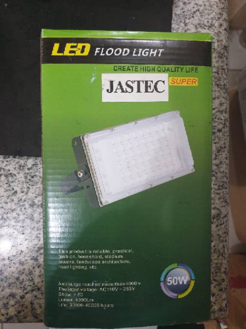 Kap lamp sorot 50watt. Floodlight 50w. Led sorot murah