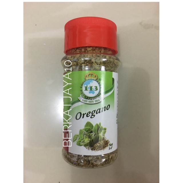 Bumbu Masak 113 Oregano Satu Satu Tiga 14 gr