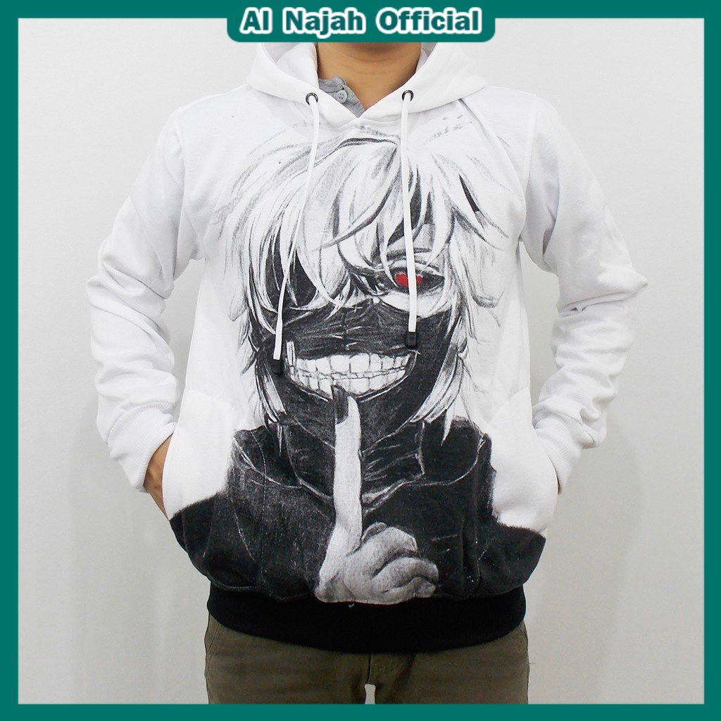 sjf!! Sweater Kaneki Tokyo Ghoul / Switer pria dewasa dan anak anak terbaru 2021 keren distro / Sweater Pria Anime Anak Ken