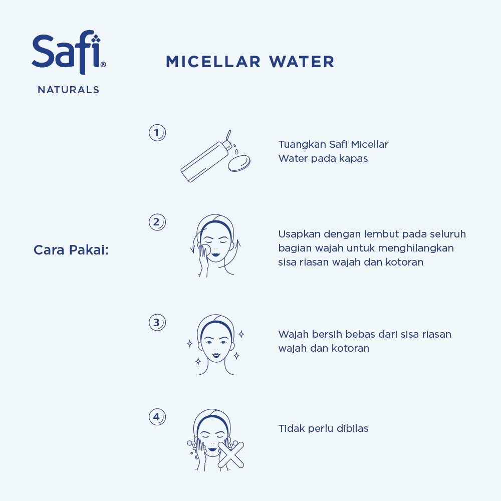 SAFI Naturals Micellar Water | Neem Leaf Cucumber Yuzu Rose Flower