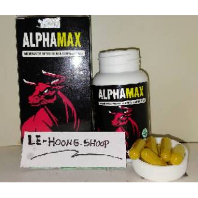 ALPHA MAX OBAT ALPHAMAX HERBAL KESEHATAN PRIA KUAT TAHAN LAMA ASLI TERBAIK - TERBARU