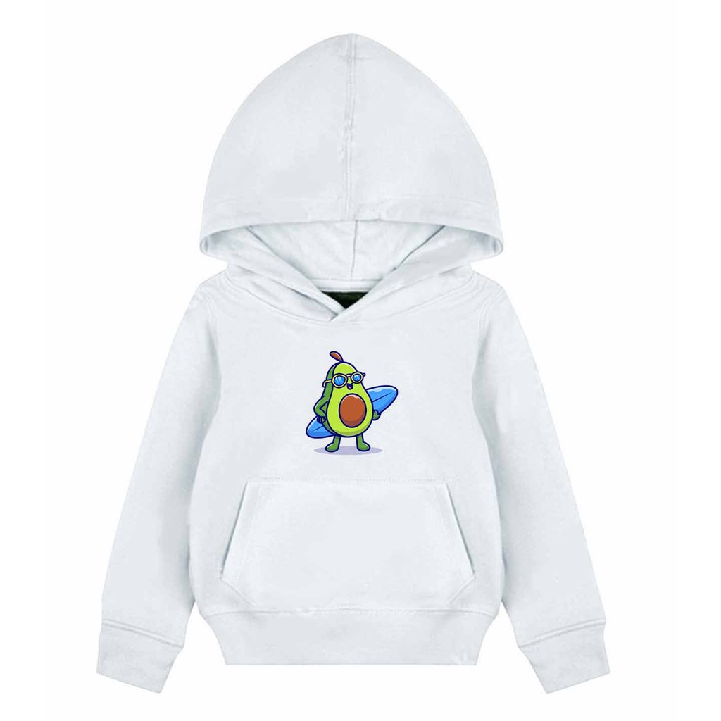 Hoodie Anak Avocado Surf Kids Sweater Pakaian Fleece M - XL