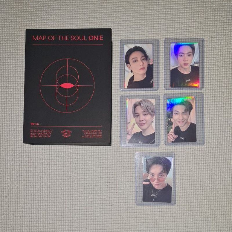 [ READY STOCK ] BTS MOTS MAP OF THE SOUL ONE ON E DVD BLURAY FULLSET WITH JUNGKOOK JIMIN JIN RM JHOP