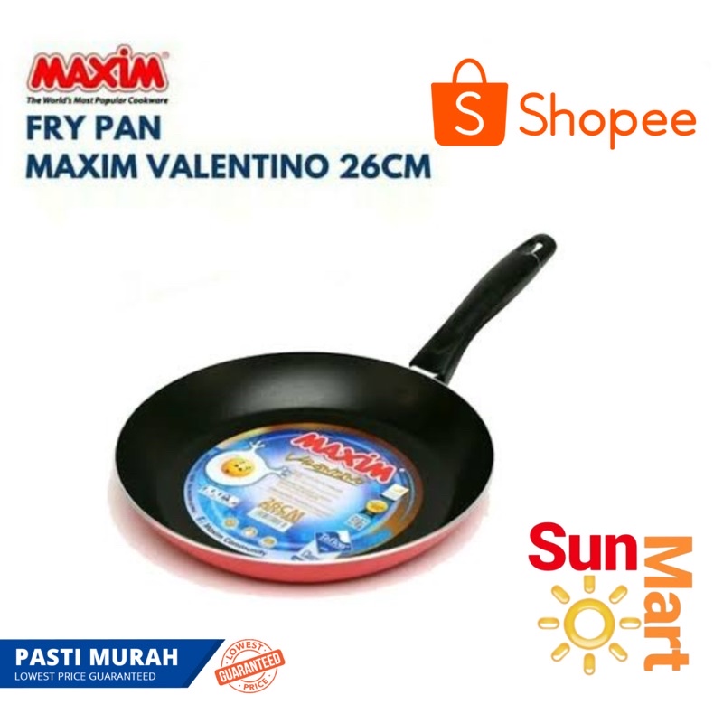 Frypan Maxim valentino 26 Wajan Teflon 26 cm Teflon penggorengan