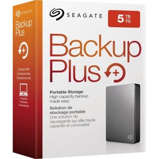 SEAGATE BACKUP PLUS SLIM PORTABLE 5TB HDDEKSTERNAL