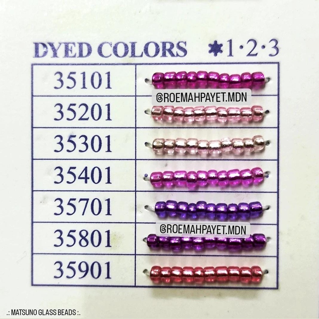 PAYET JEPANG MGB / PAYET MGB / PAYET BAMBU PASIR - FANTA / DUSTY PINK / M. BELA / UNGU 35101, 35201,