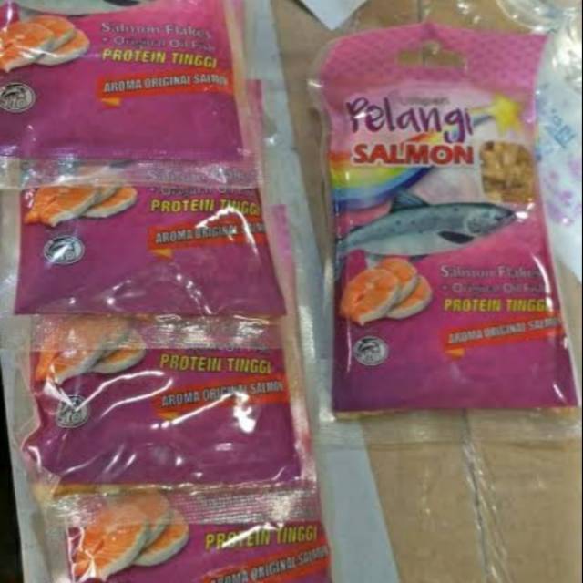 Umpan pelangi salmon