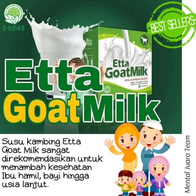 

Etta goat milk