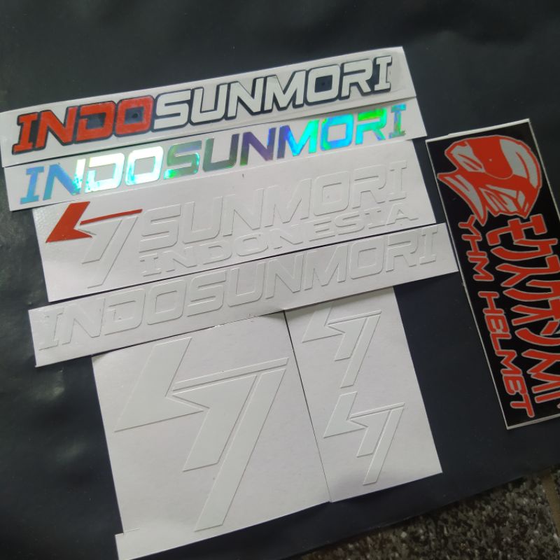 sticker indosunmori sticker cutting indosunmori sticker sunmori