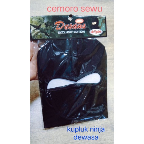 kupluk masker ninja